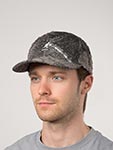 Бейсболка KANGOL арт. K5434 Denim Mashup Baseball (серый / белый)